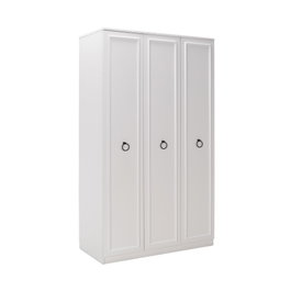 Hanah Home Armario Blanco con Estantes